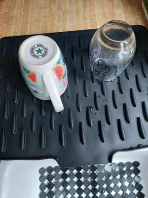 Customer photo review of DripDeck™ | Trocken und Keimfrei
