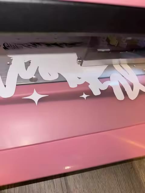 Customer photo review of Haolic 13" Pink A3 XP-1 Pro DTF Printer