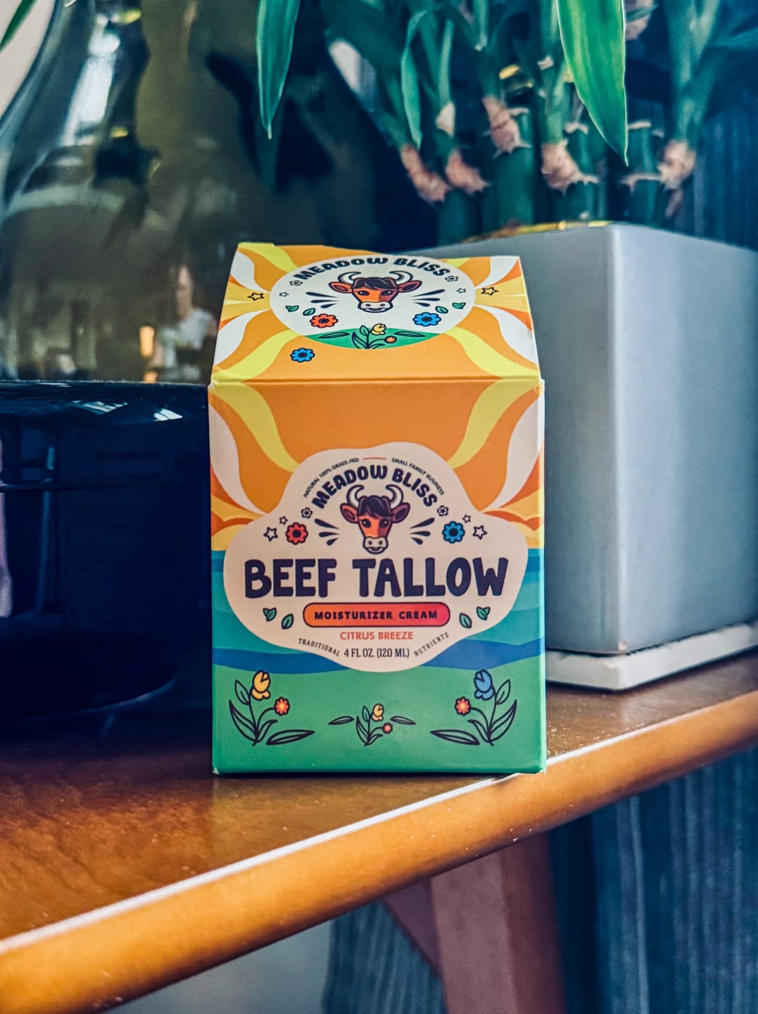 Customer photo review of Meadow Bliss Beef Tallow (Citrus Breeze)