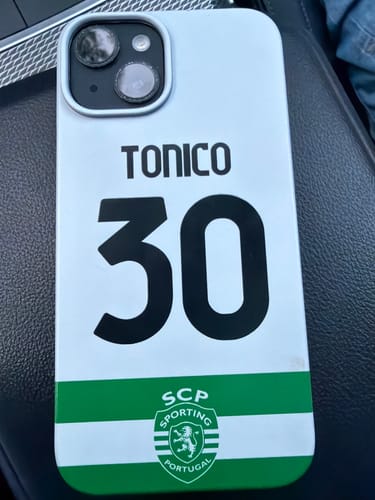 Customer photo review of Sporting CP Official Custom Case - Shirt