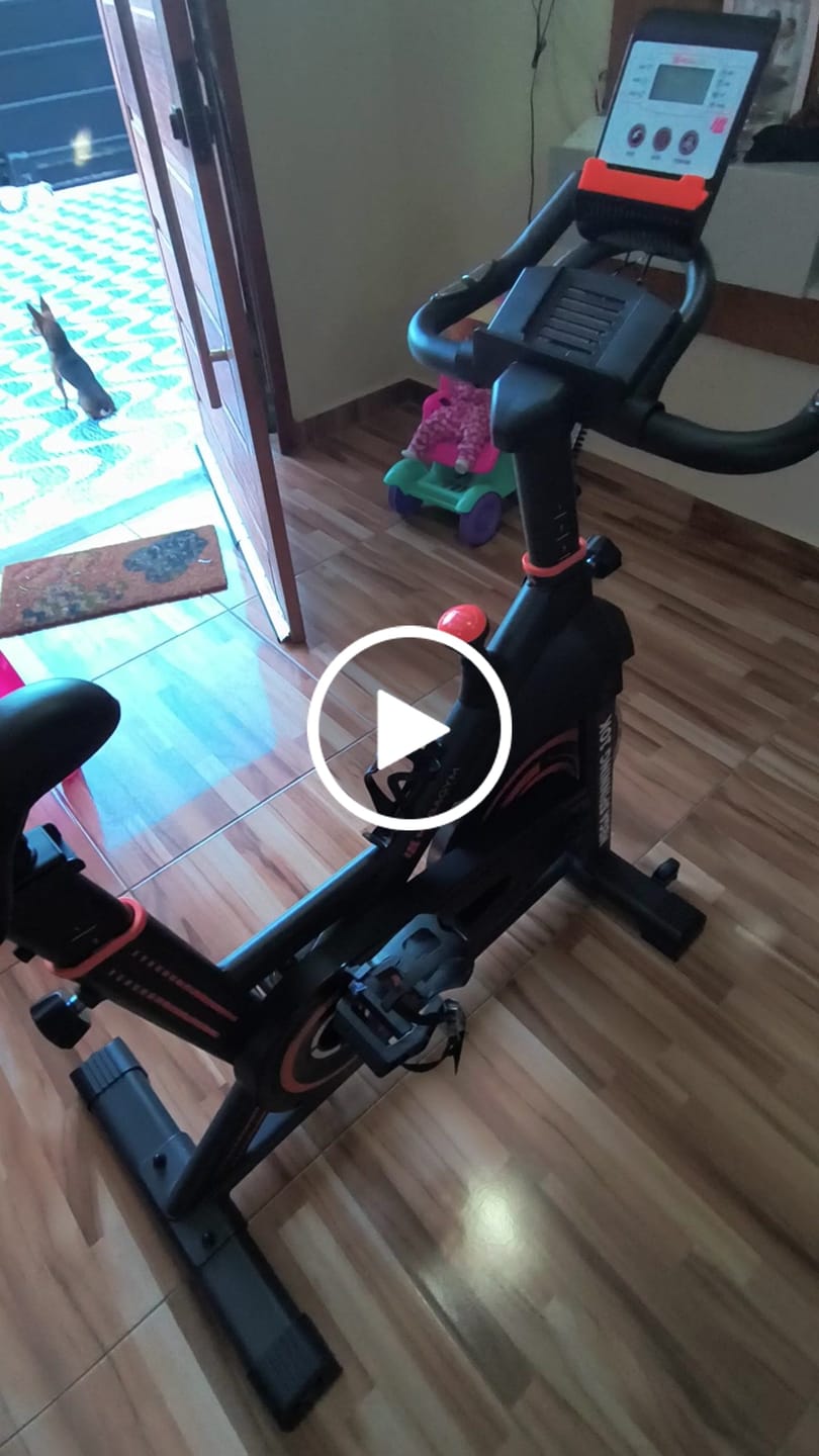 Customer video review of Bicicleta Ergométrica Bike Mega Spinning 10K