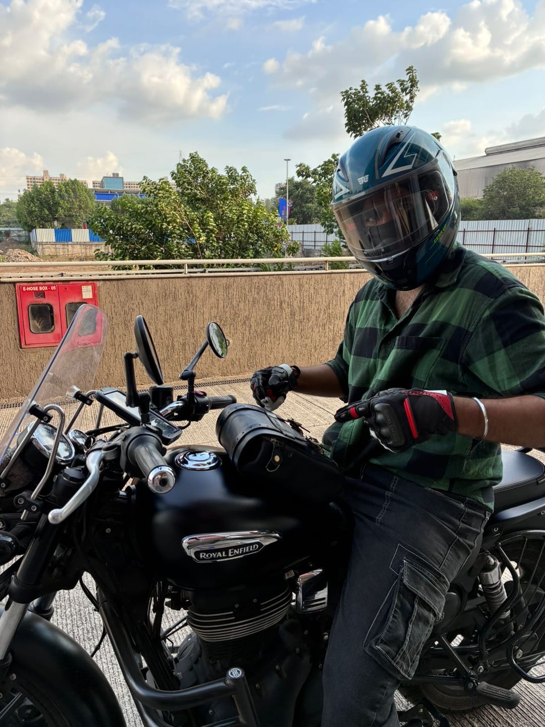 Customer photo review of Tank & Tail Bag