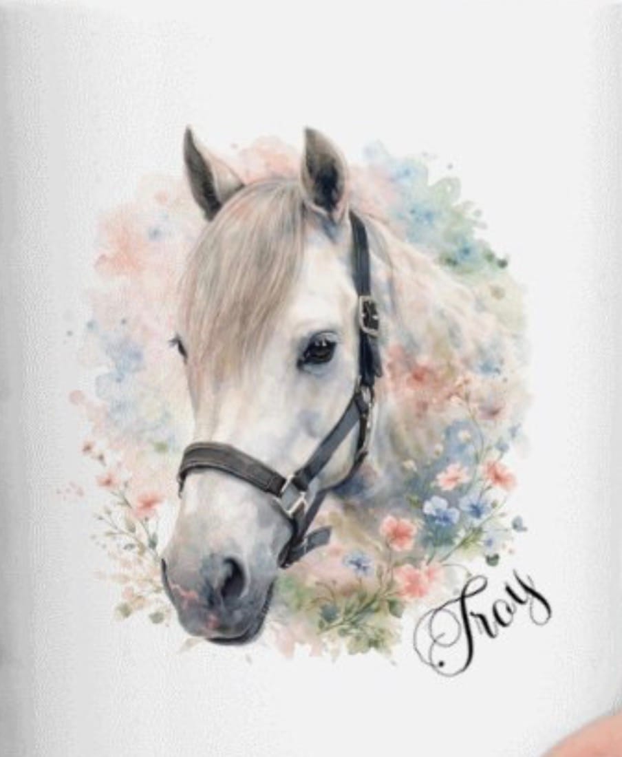 Customer photo review of Watercolour - Personalised Mug