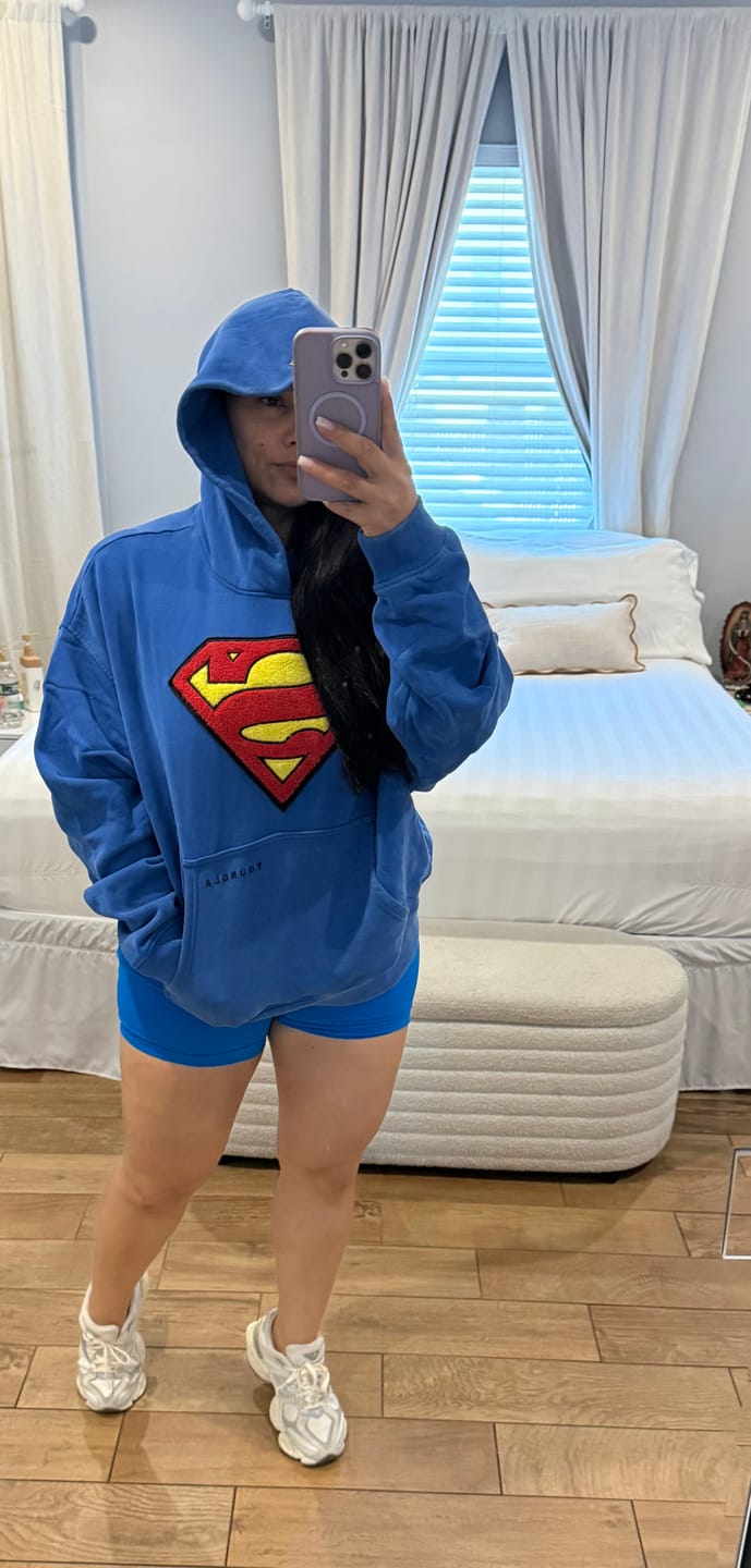 Customer photo review of 5079 - Superman Legacy Hoodies