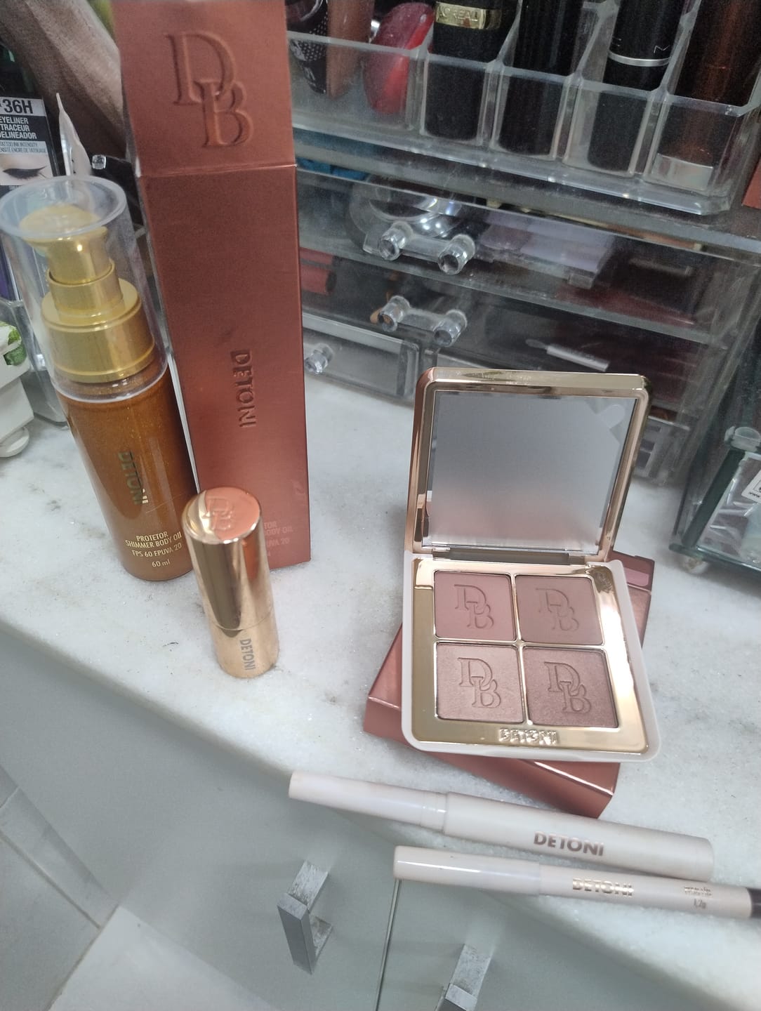 Customer photo review of SOFT BLUSH DUO | 01 LIGHT ROSE & ICE CREAM