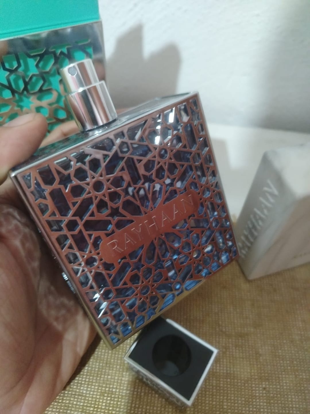 Customer photo review of Perfume Rayhaan Aquatica de 100ML EDP