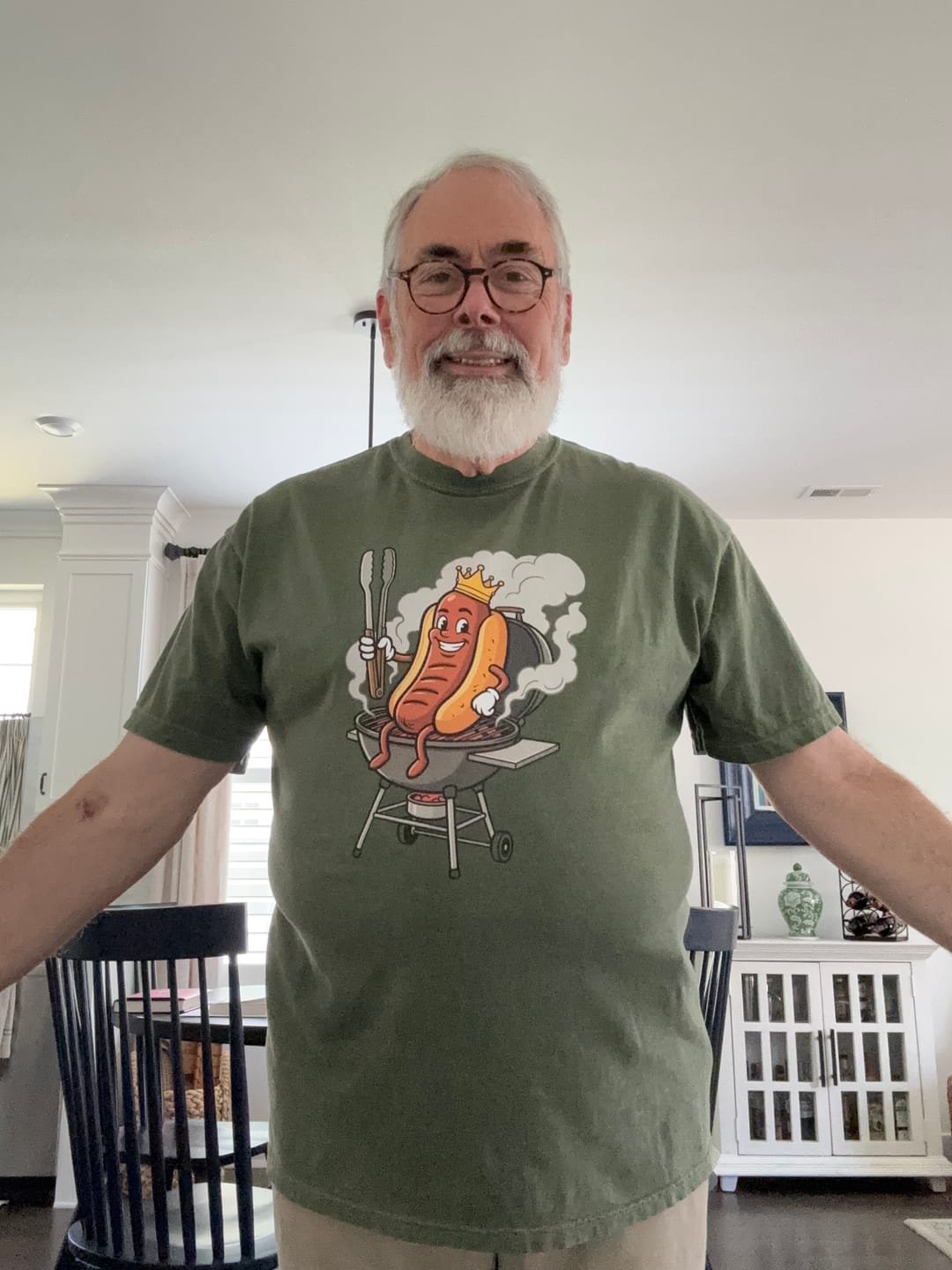 Customer photo review of Lord of the Links — Premium Tee