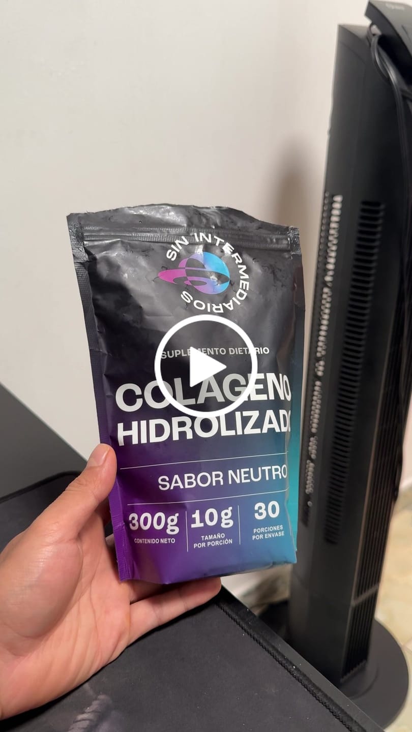 Customer video review of Colágeno Hidrolizado