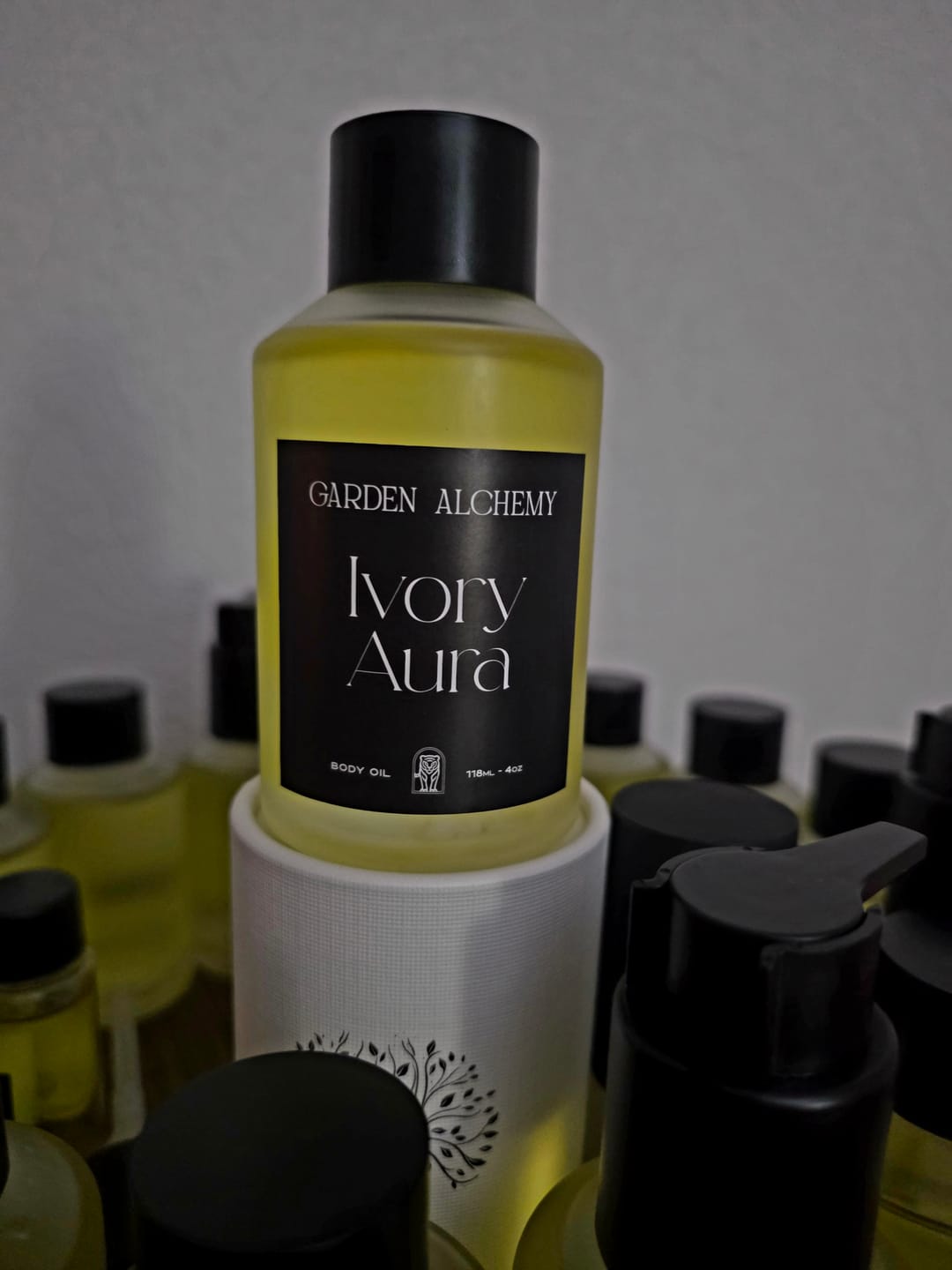 Customer photo review of Ivory Aura Body Oil