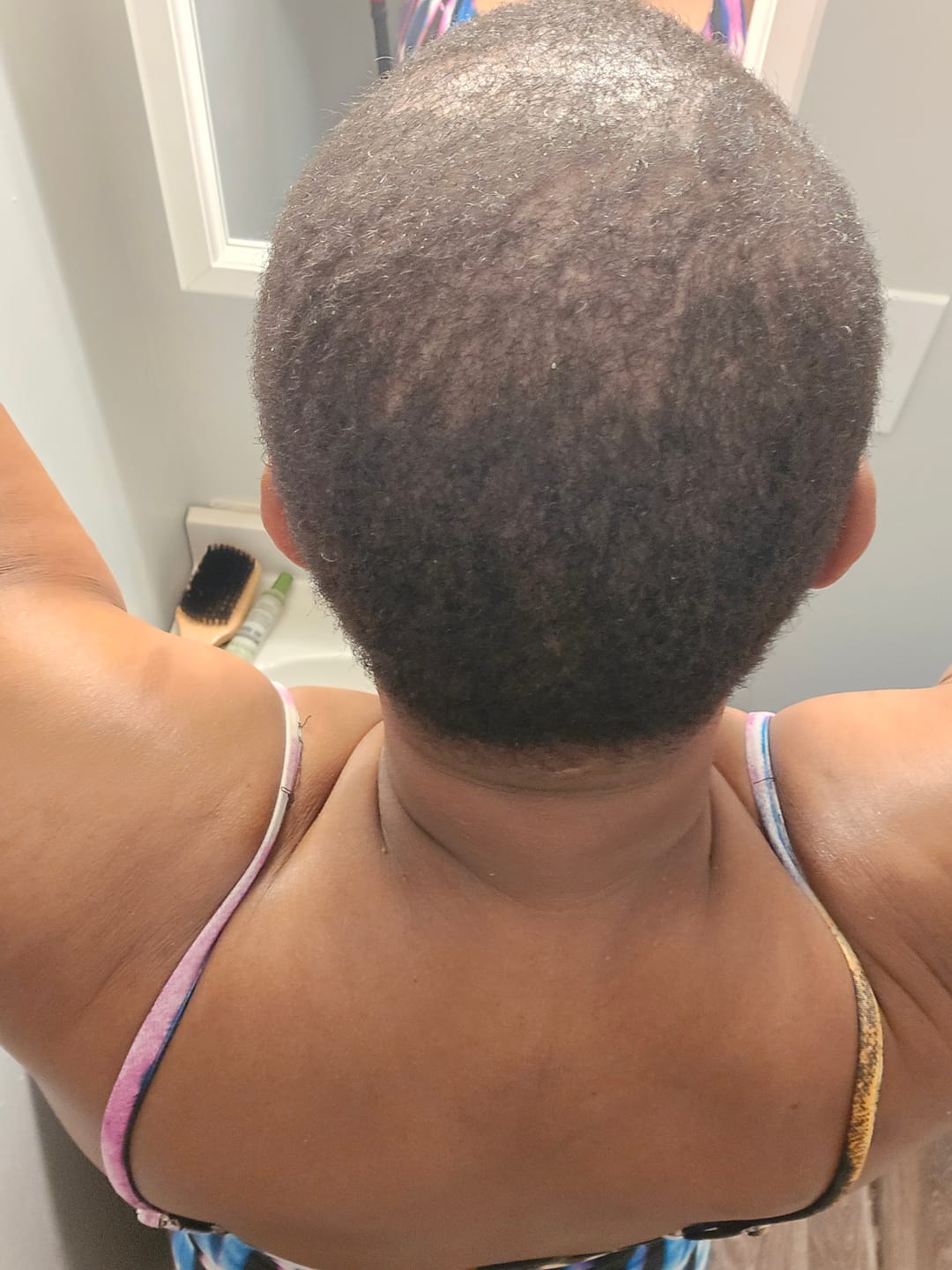 Customer photo review of Hydrating Hair Mist