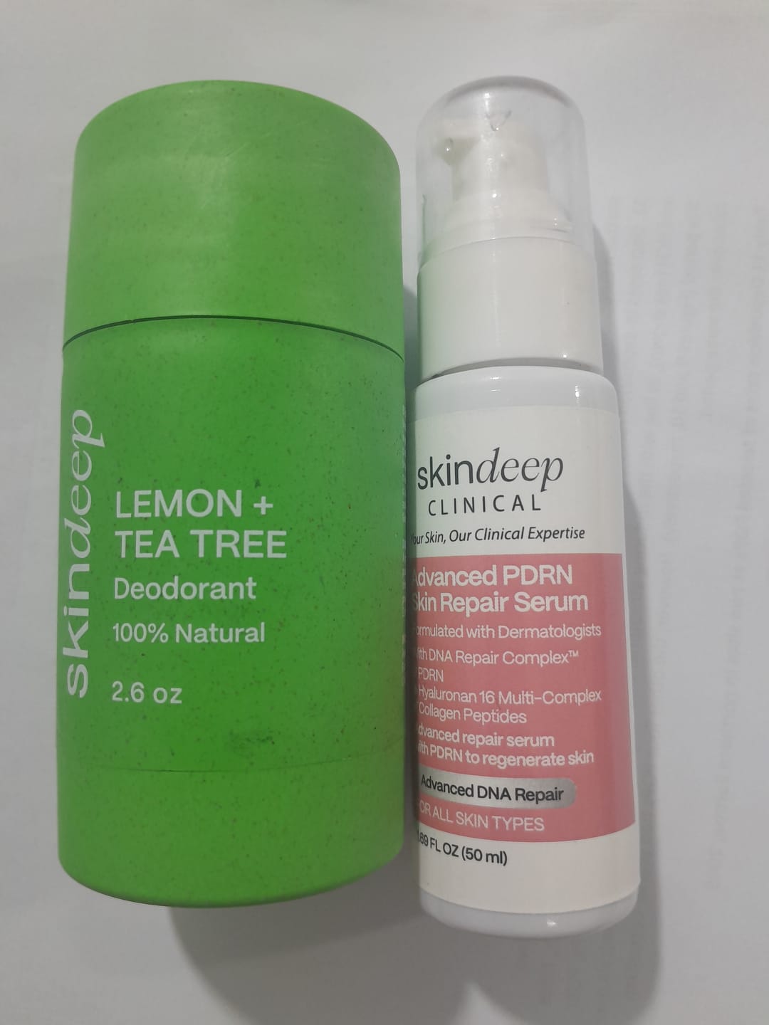 Customer photo review of DEODORANT