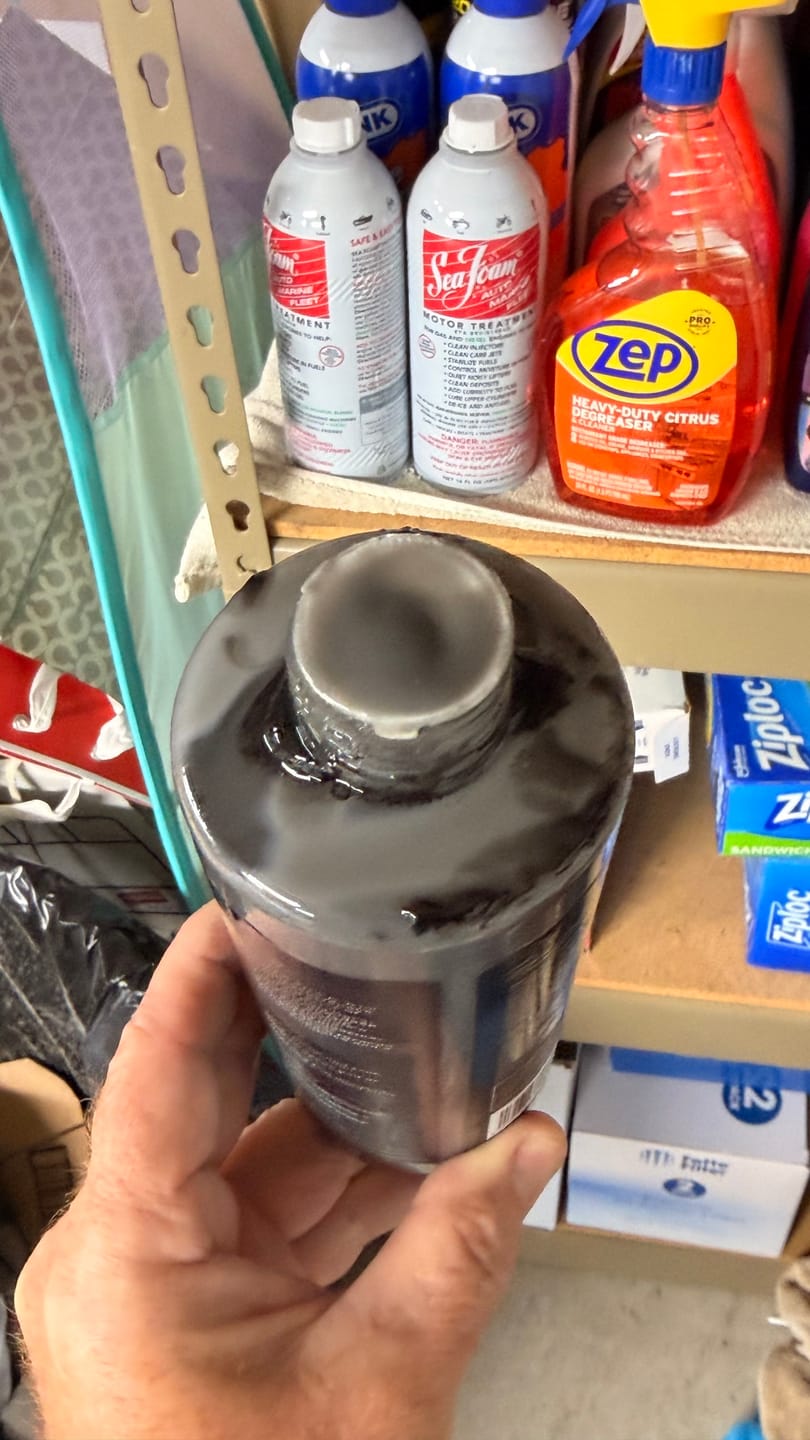 Customer photo review of BLACKLINE® BLACKOUT TRIM & TIRE DRESSING