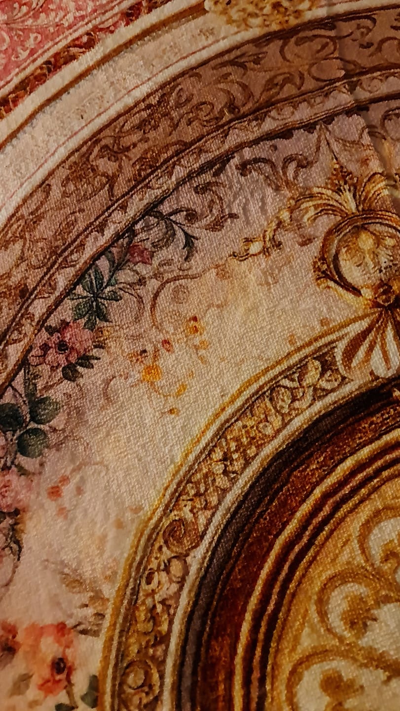 Customer photo review of Obscura Rosy Padded Prayer Mat