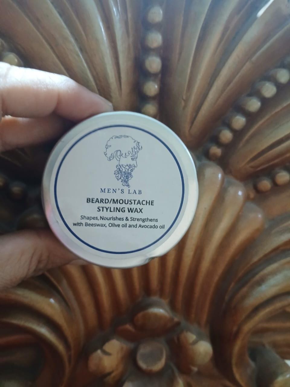 Customer photo review of Beard/Moustache Styling Wax