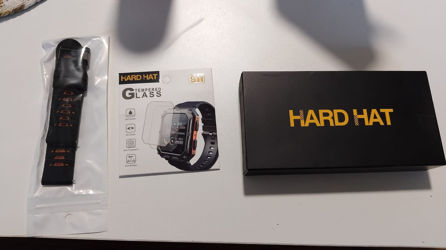 Customer photo review of Hard Hat Smartwatch