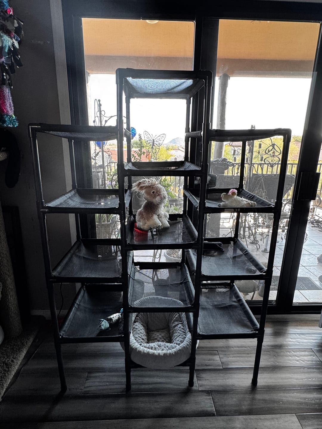 Customer photo review of Durable Cat Tower - SkyRise