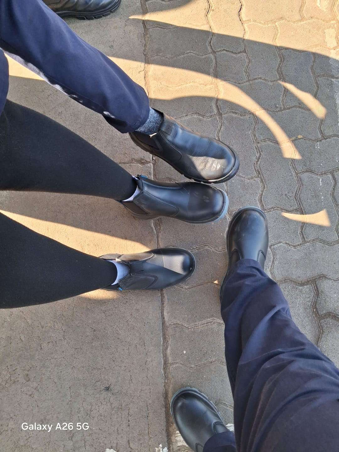 Customer photo review of Grittgear Mangano S1 Leather Safety Boot - Black