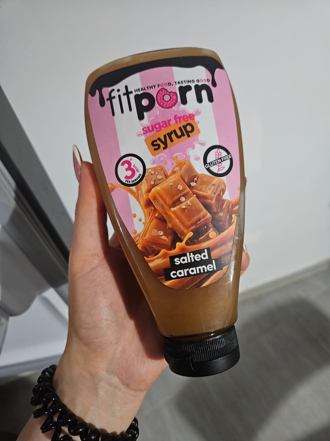 Customer photo review of Syrup Zero al Caramello 425g