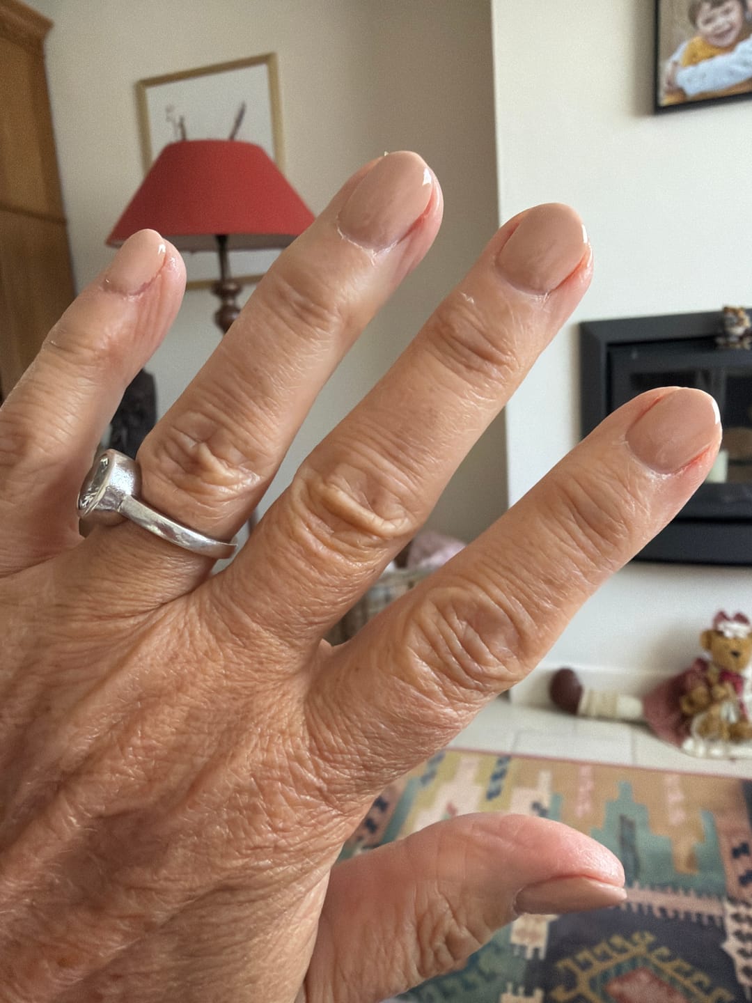Customer photo review of Espresso Dipping Powder