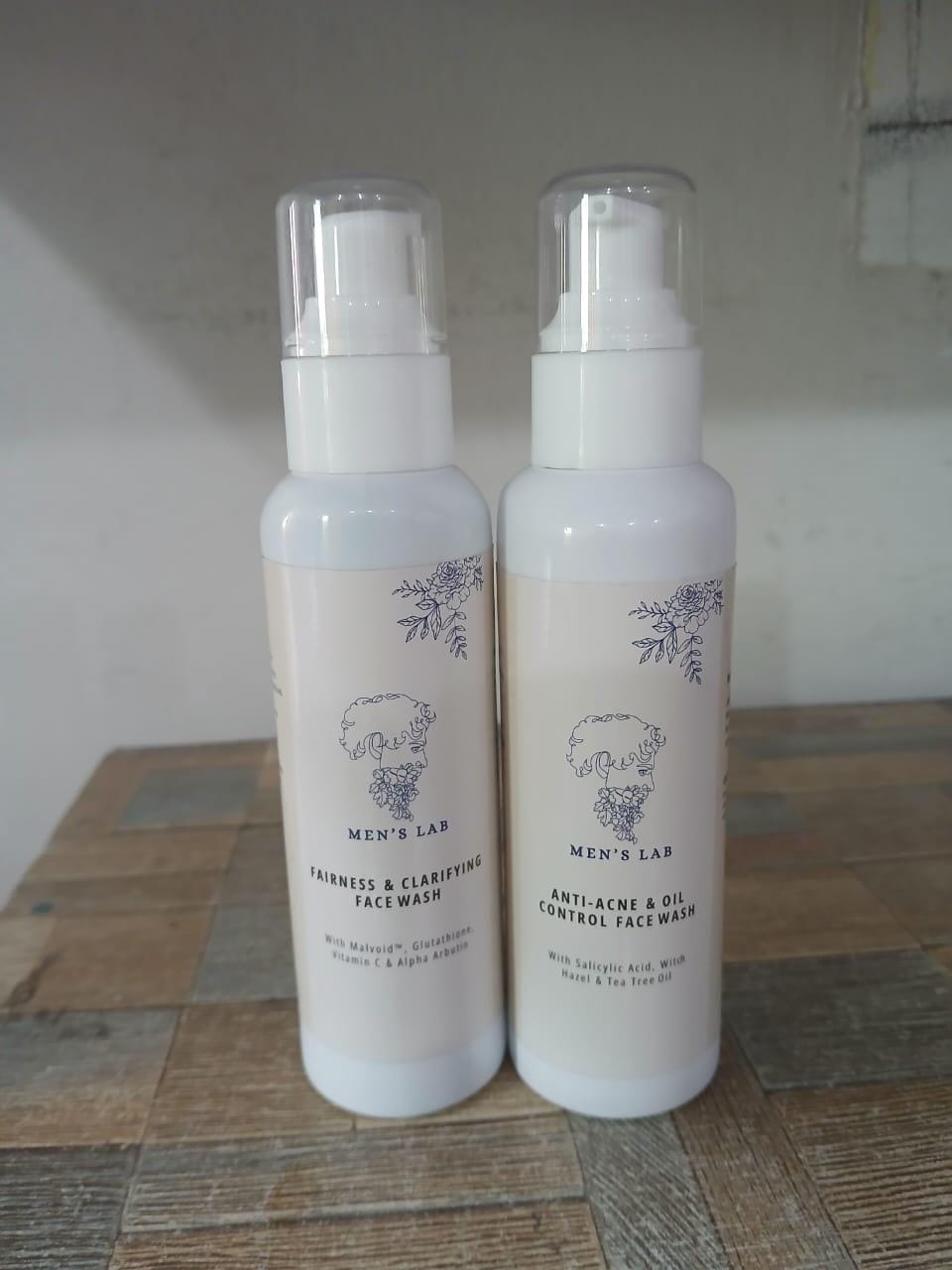 Customer photo review of Facewash Bundle(Fairness Face Wash+Anti Acne & Oil control Face Wash)