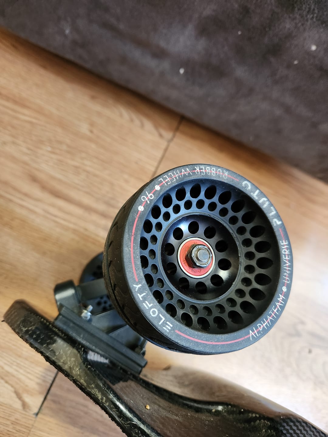 Customer photo review of Elofty® 96mm Pluto Rubber Wheel Kit