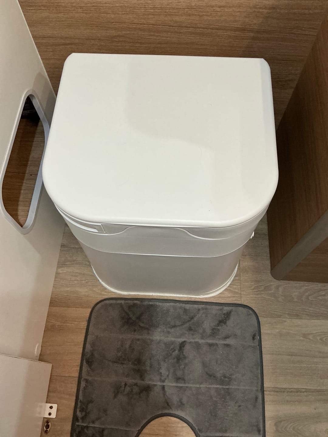 Customer photo review of OGO Origin Sleek Composting Toilet