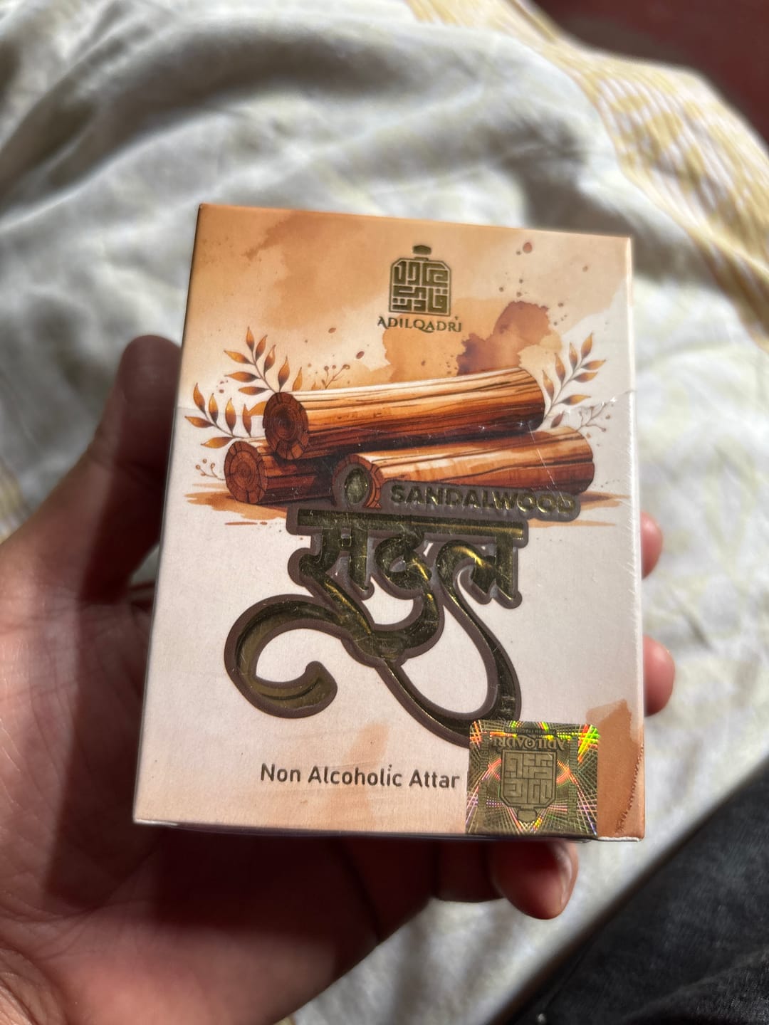 Customer photo review of Sandal (Chandan) Luxury Attar Perfume 5.5 ML