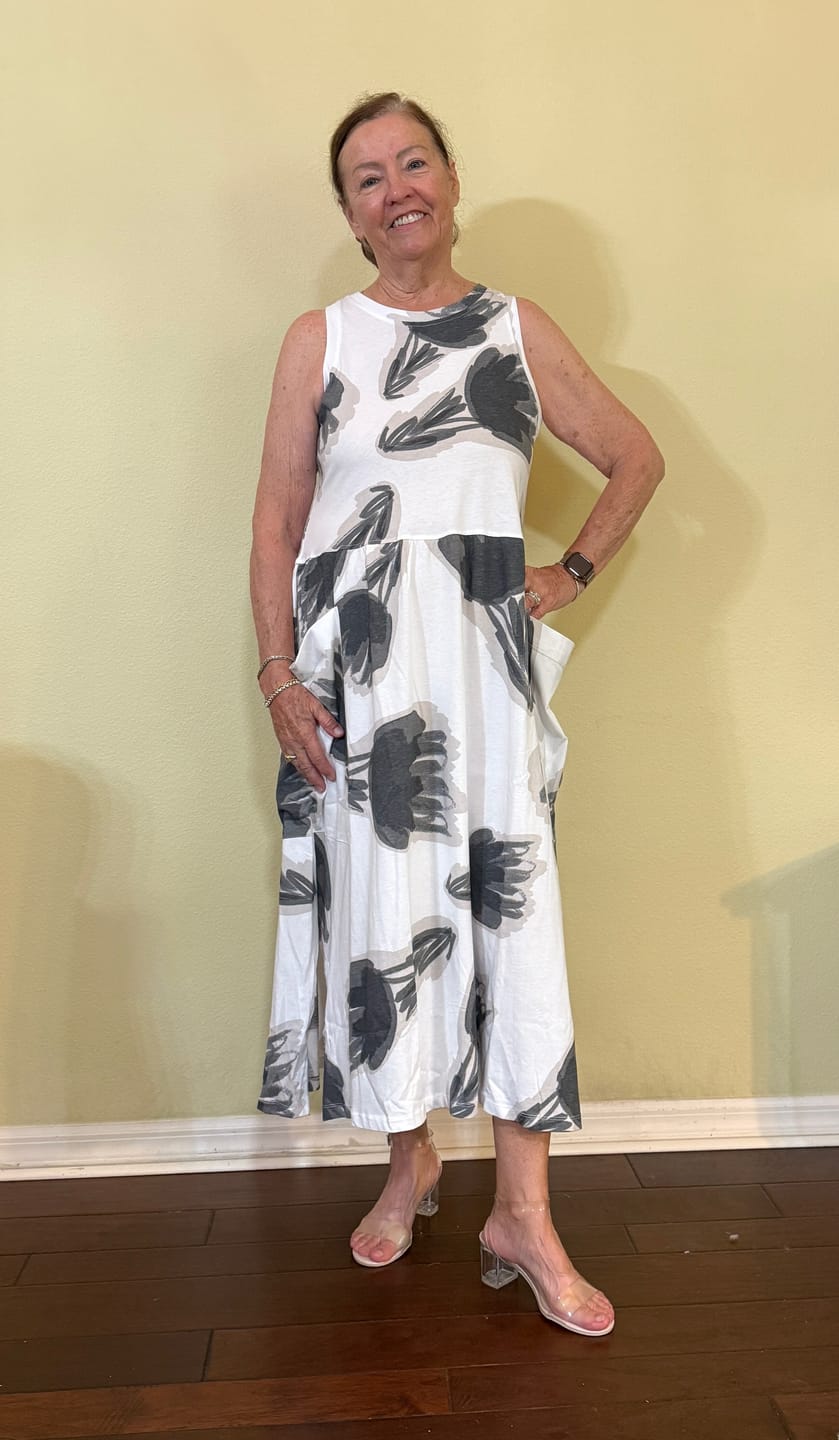 Customer photo review of Urban Unwind Pockets Dress, Cloud