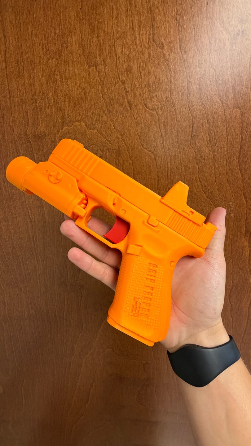Customer photo review of Grip Keeper Laser Trainer