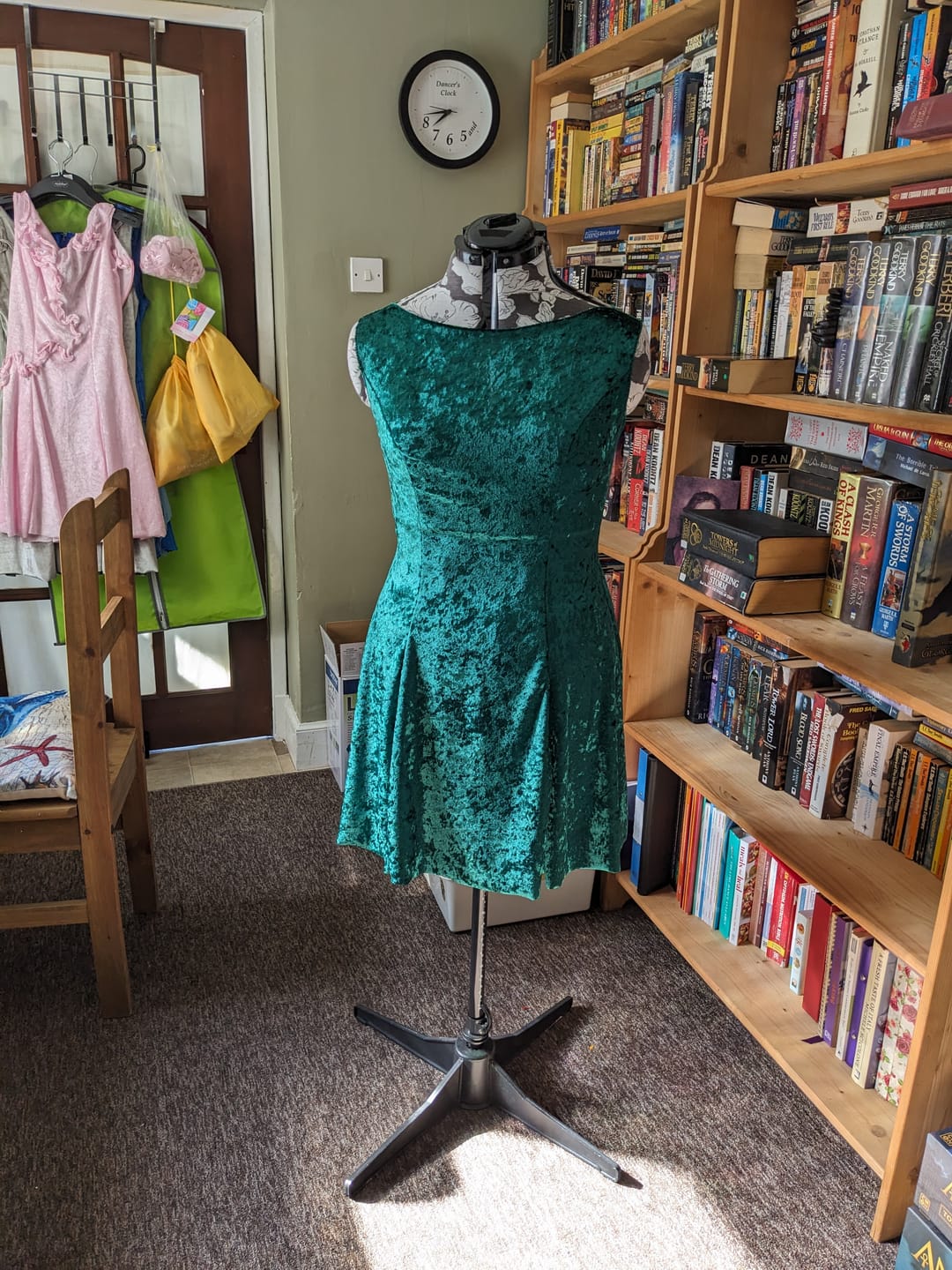 Customer photo review of Crushed Velvet Fabric