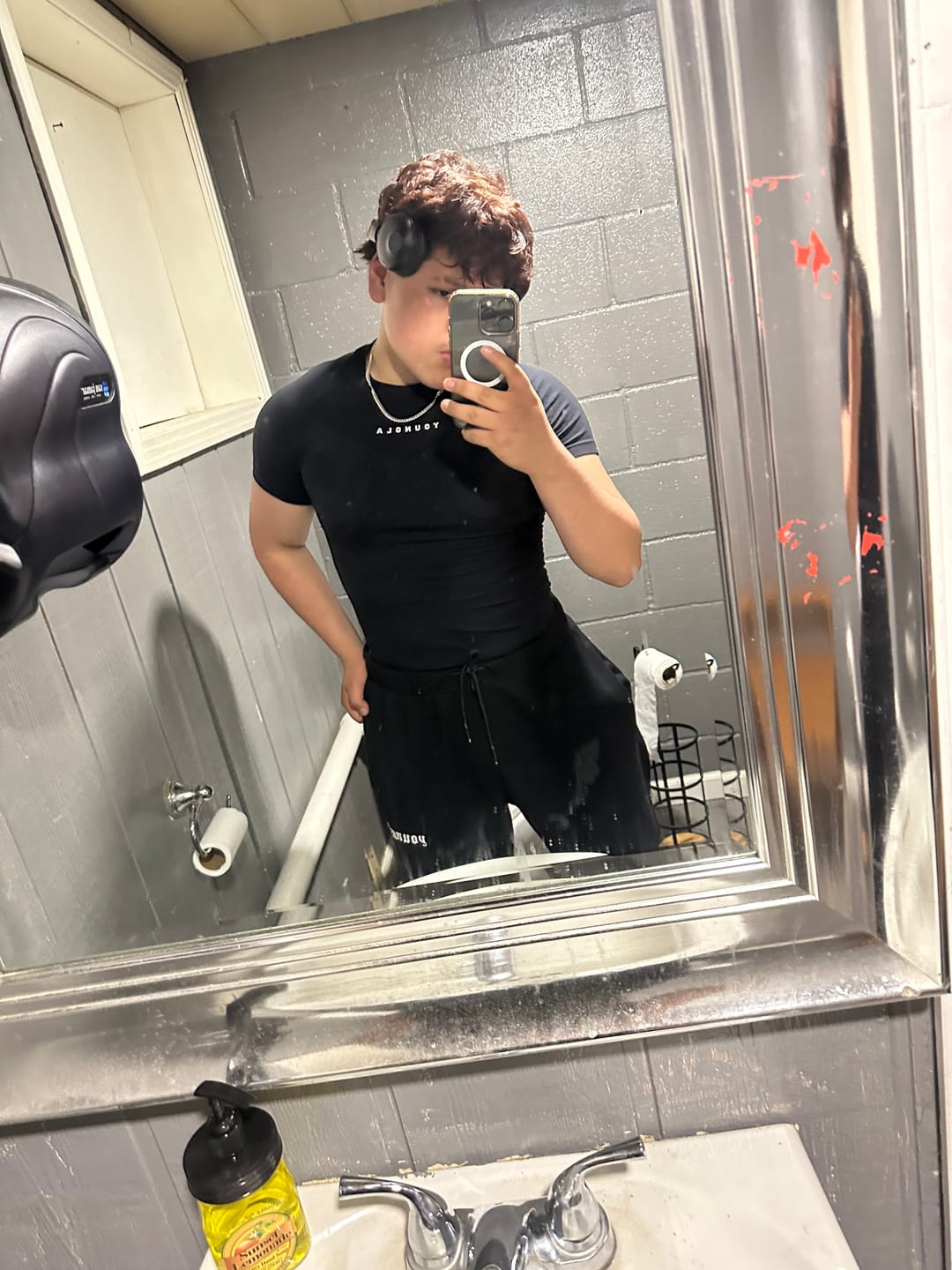 Customer photo review of 475 SuperVillain Compression Tees