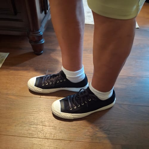 Customer photo review of Grounder Low-Top Black/Sea Salt