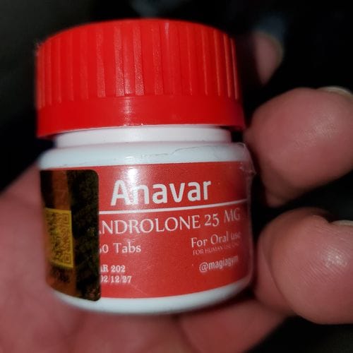 Customer photo review of ANAVAR | Oxandrolona (Anavar) 25mg 50 tabs