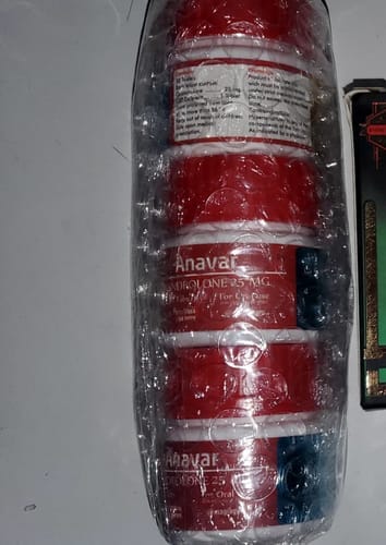 Customer photo review of ANAVAR | Oxandrolona (Anavar) 25mg 50 tabs