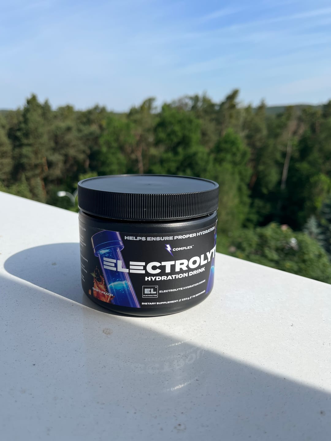 Customer photo review of Electrolyte Hydration Drink