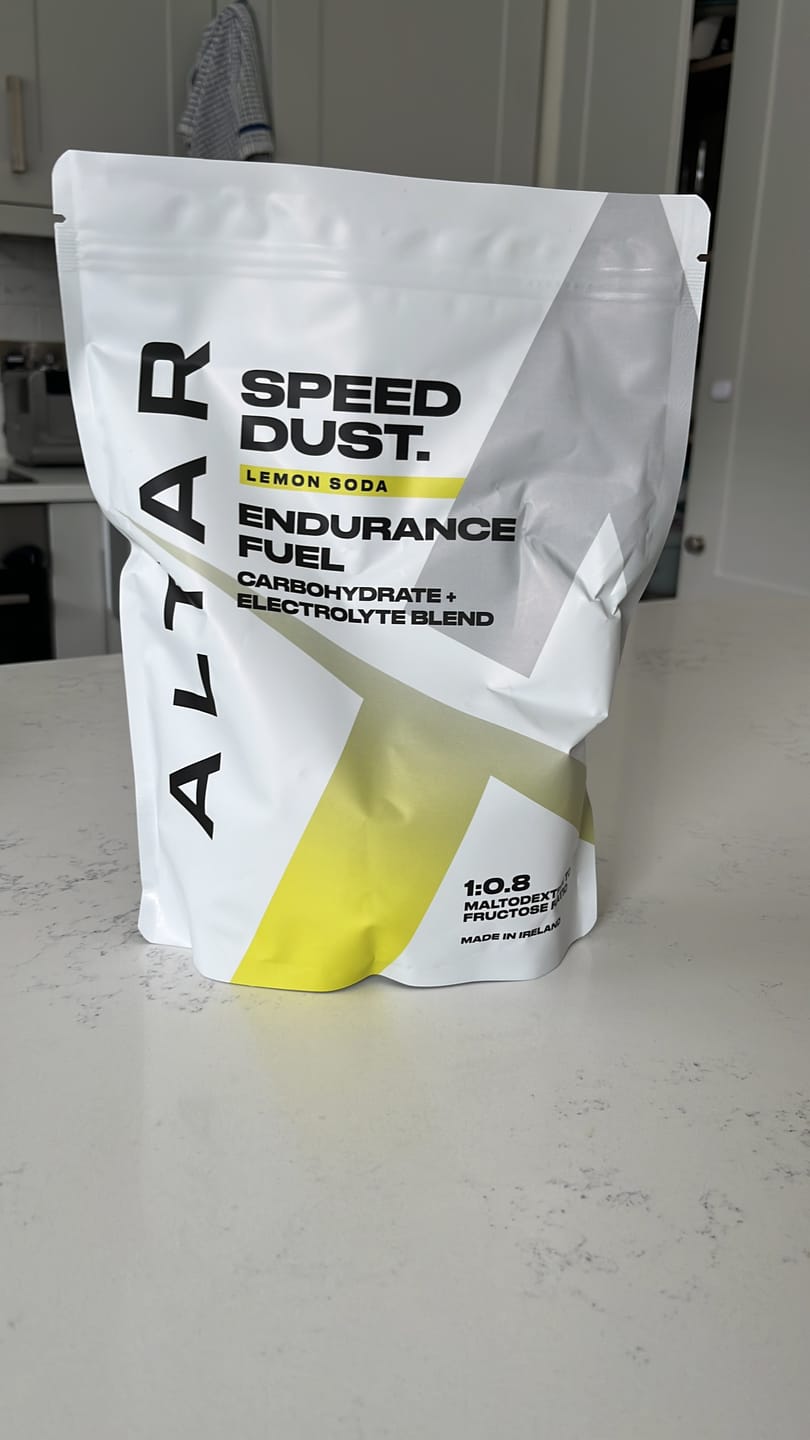Customer photo review of SPEED DUST - NEW LOOK, SAME DUST.