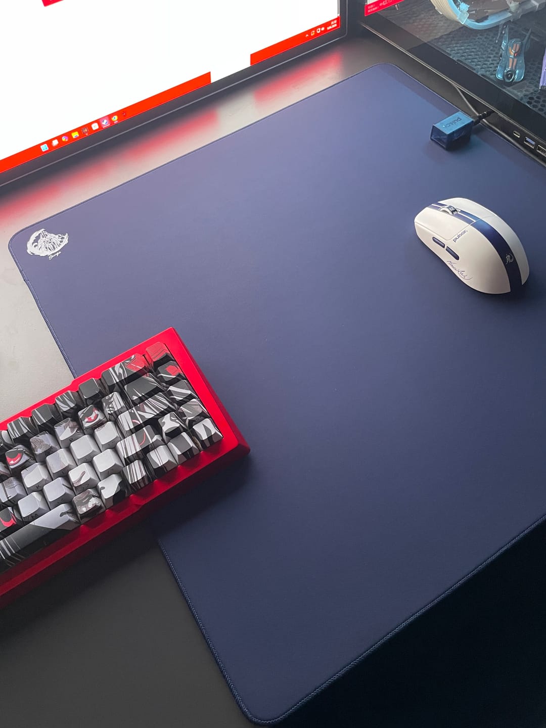 Customer photo review of Wraith Ace Series Poron Mousepad