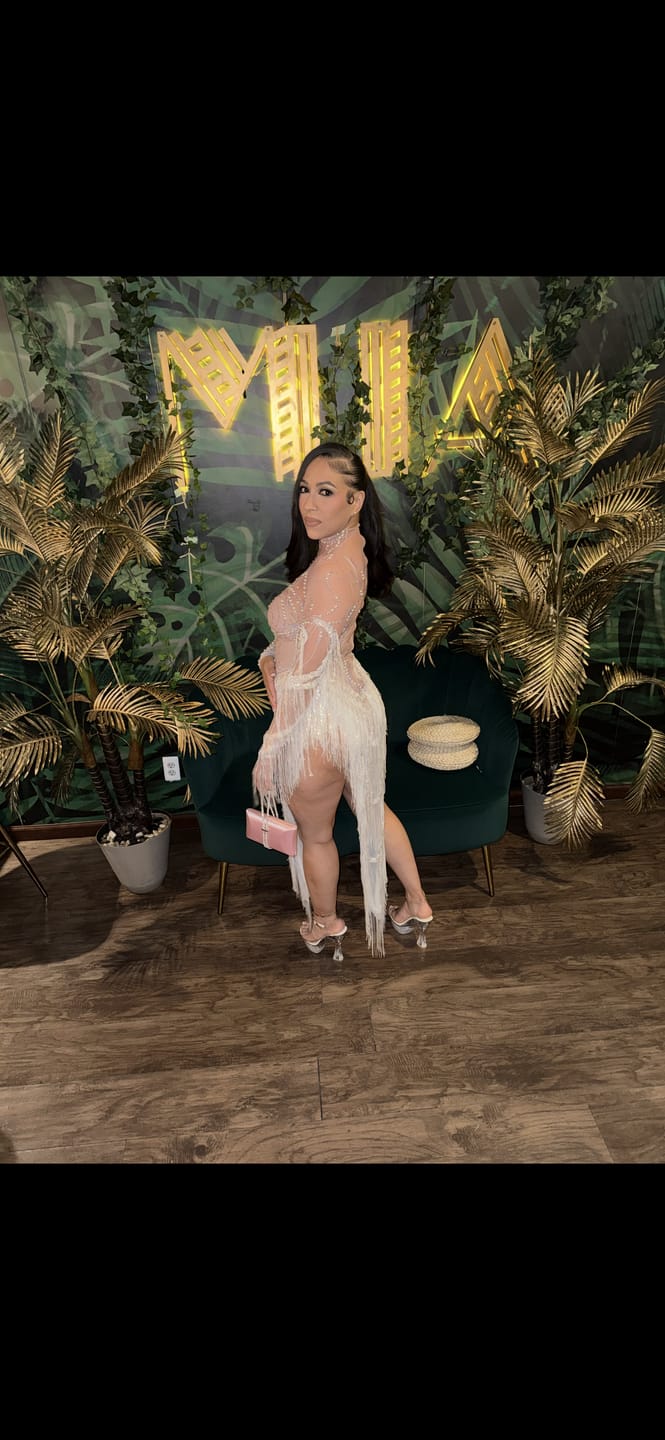 Customer photo review of Too Glam to Care White Dress (Ready To Ship)