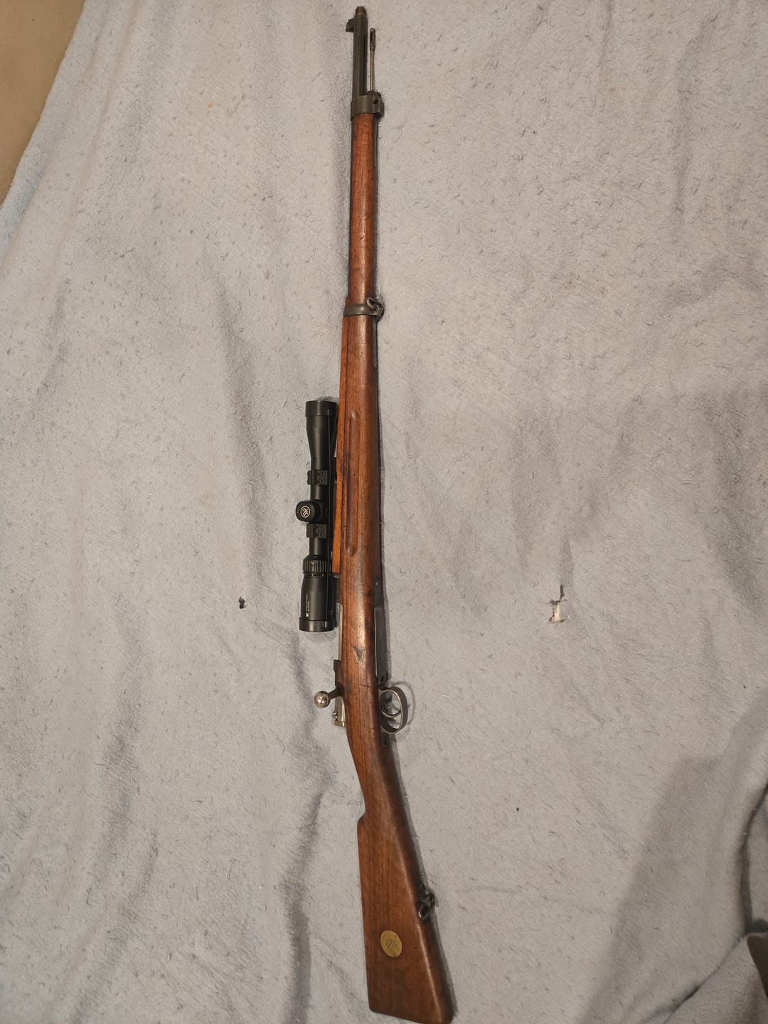 Customer photo review of Swedish Mauser NDT Long Eye Relief Mount for M38 and M96