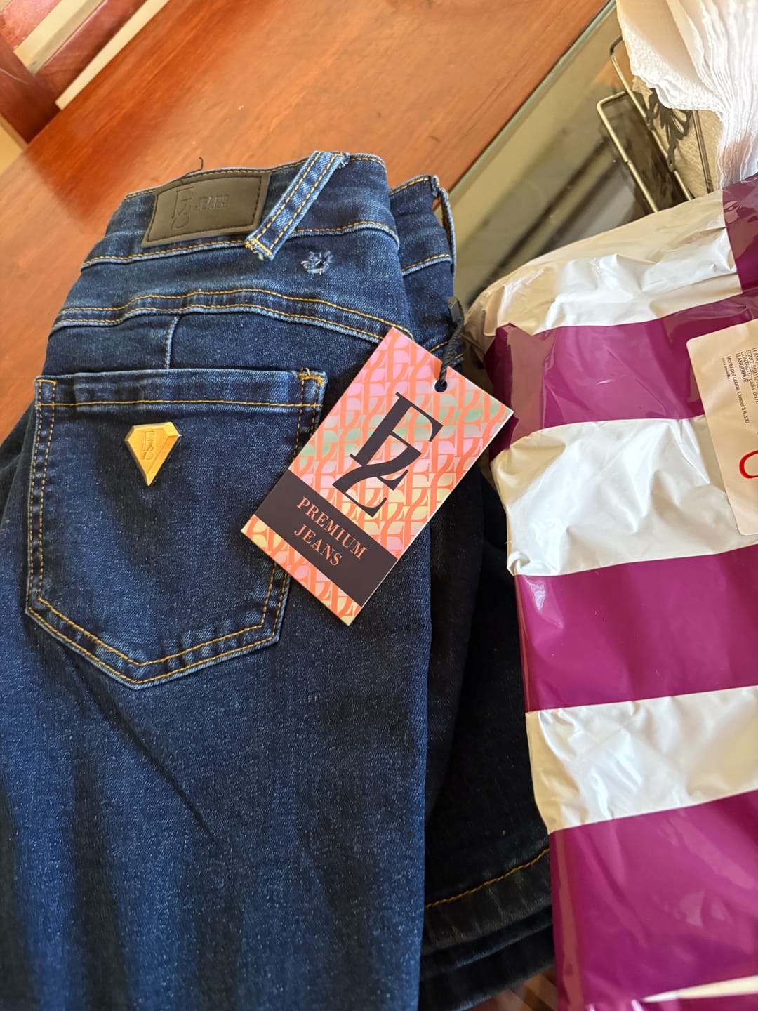 Customer photo review of EZ2523 | Flare Azul Focalizado Nacional Ultra Push Up | EZ
