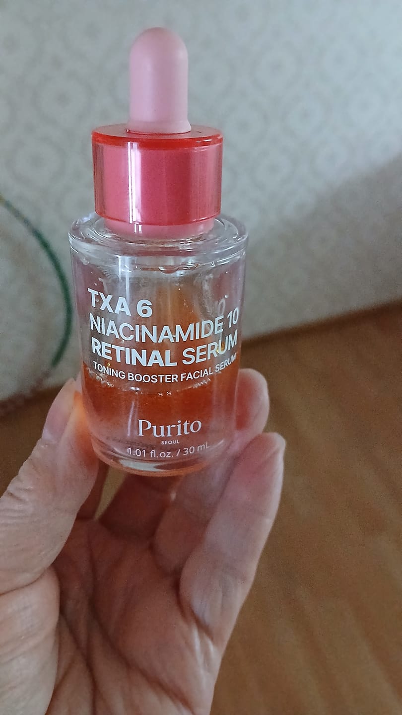Customer photo review of Serums pret pigmentāciju Purito Seoul TXA 6 Niacinamide 10 Retinal Serum