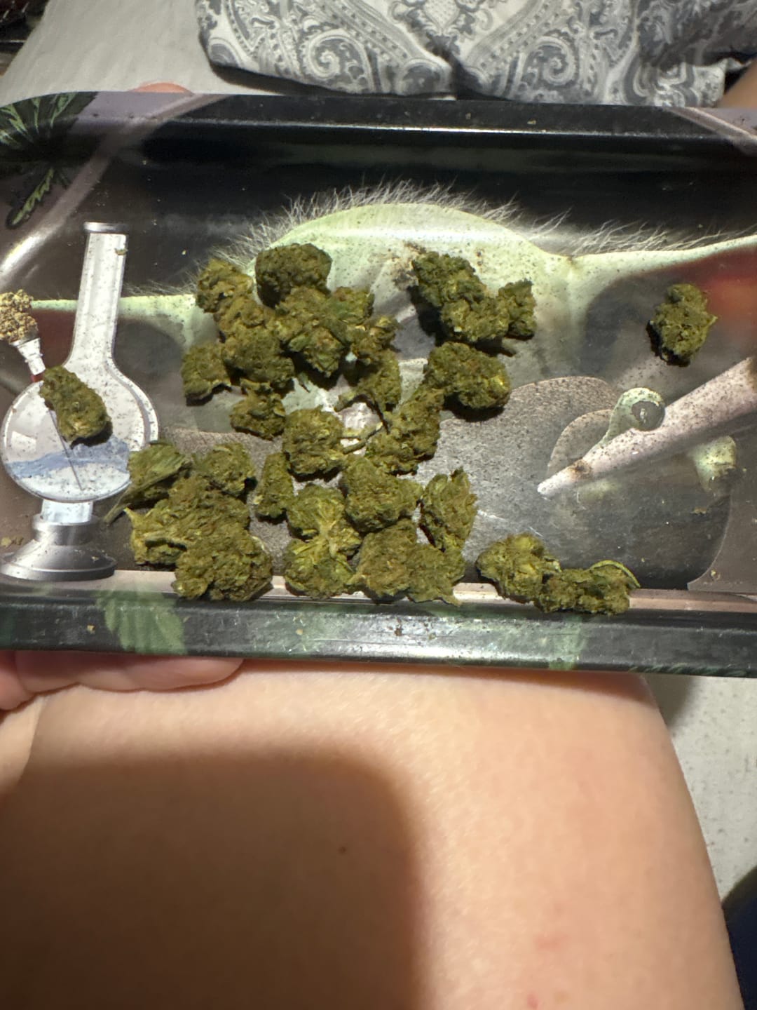 Customer photo review of Jager Sour Diesel - 28 Grams Littles - Sativa