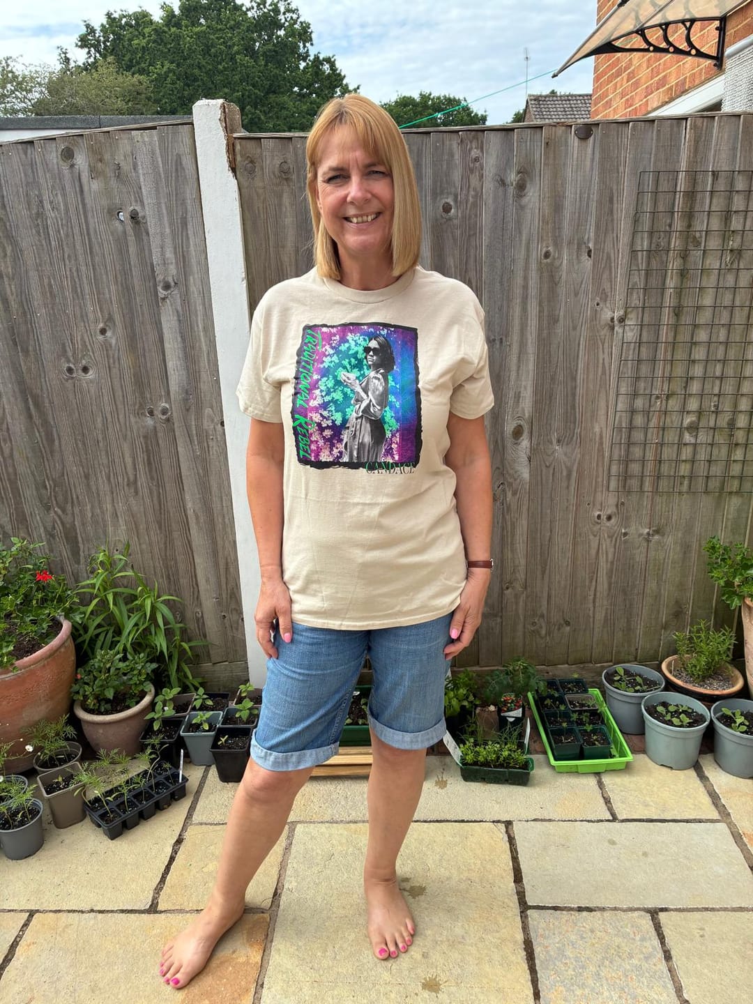 Customer photo review of Traditional Rebel T-shirt