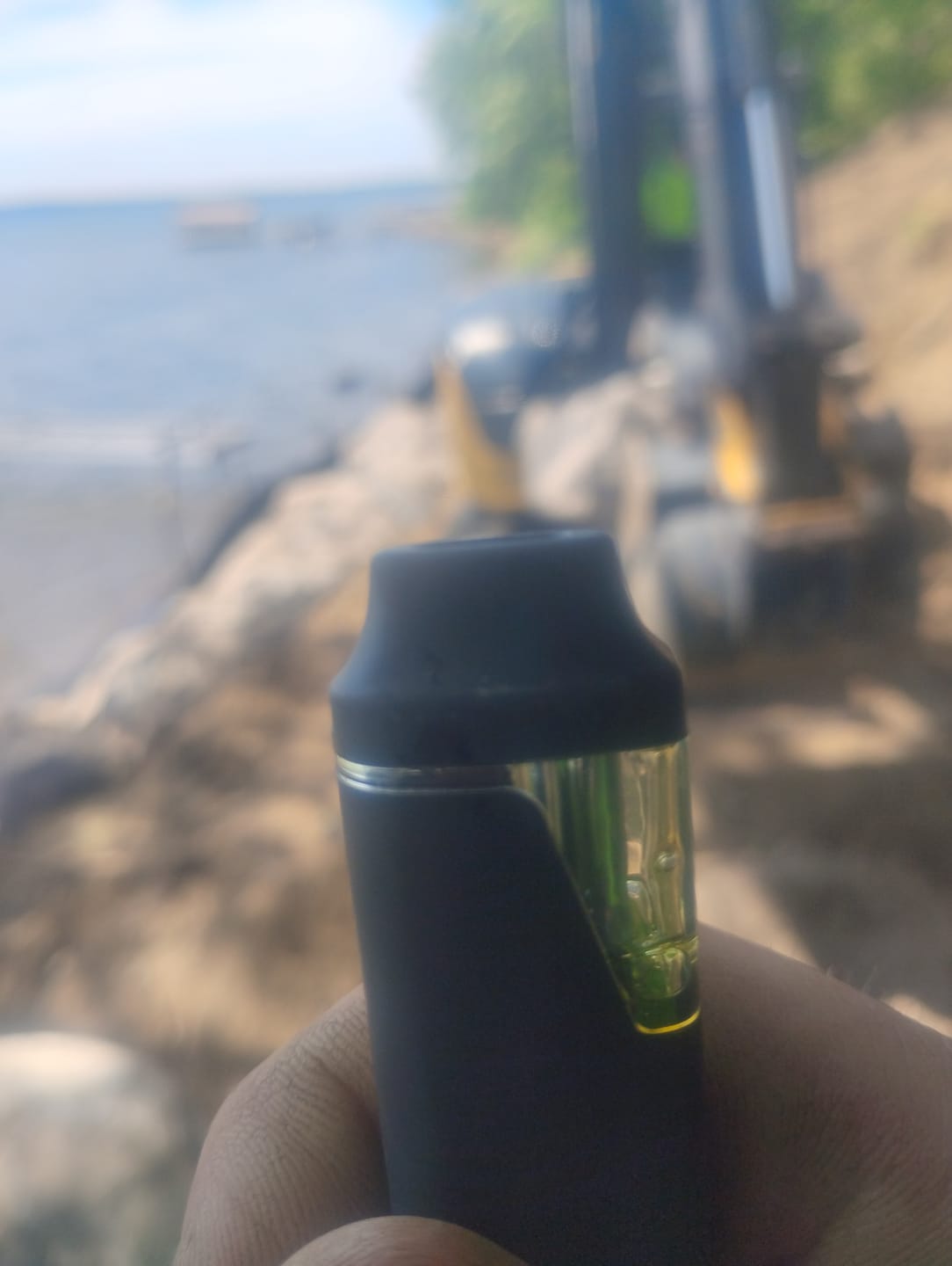 Customer photo review of PUR VYB - 2G THCa Live Resin - Lemon Cherry Gelato (Hybrid)