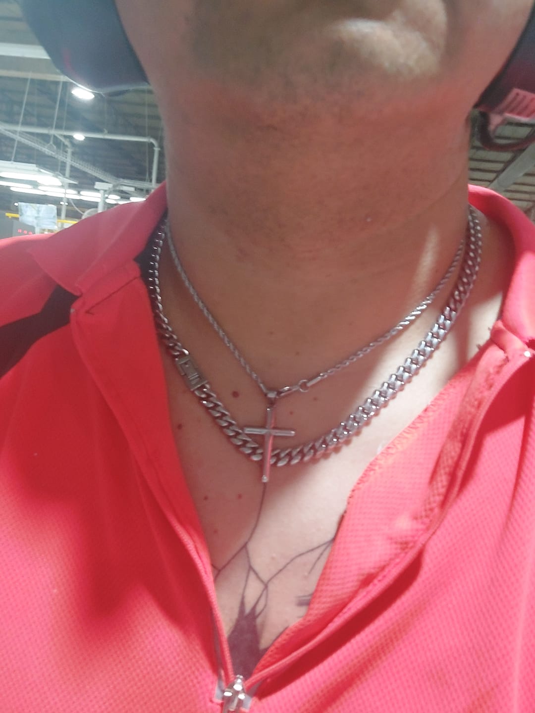 Customer photo review of Crucifix Pendant