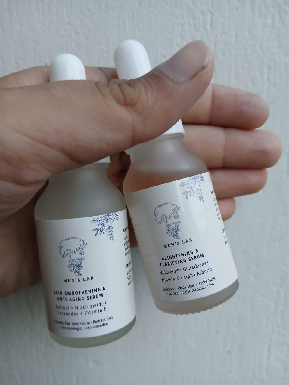 Customer photo review of Anti-Aging Serum