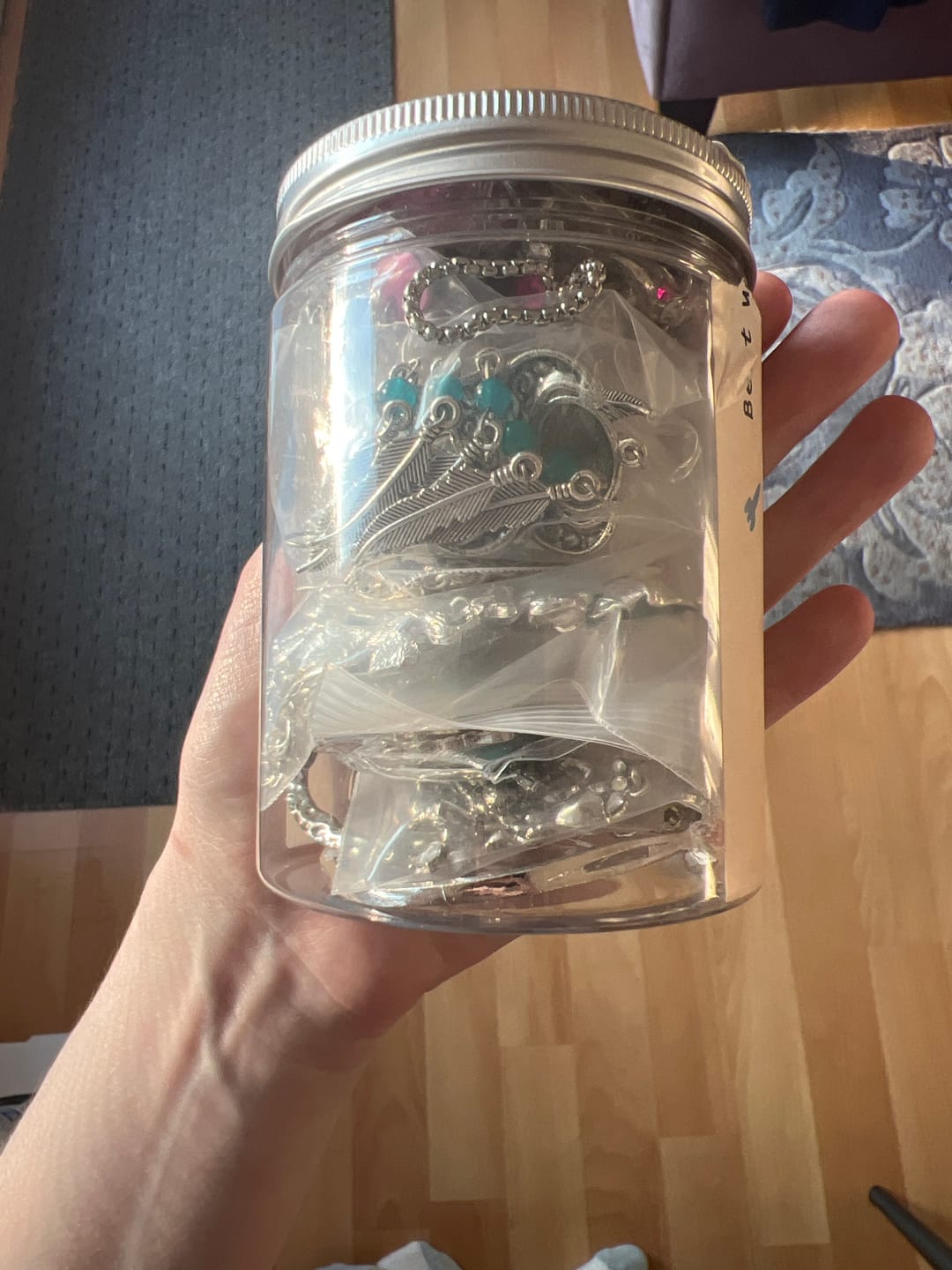Customer photo review of （Hot selling）Wish your mystery jewelry jar（plastic jar ）