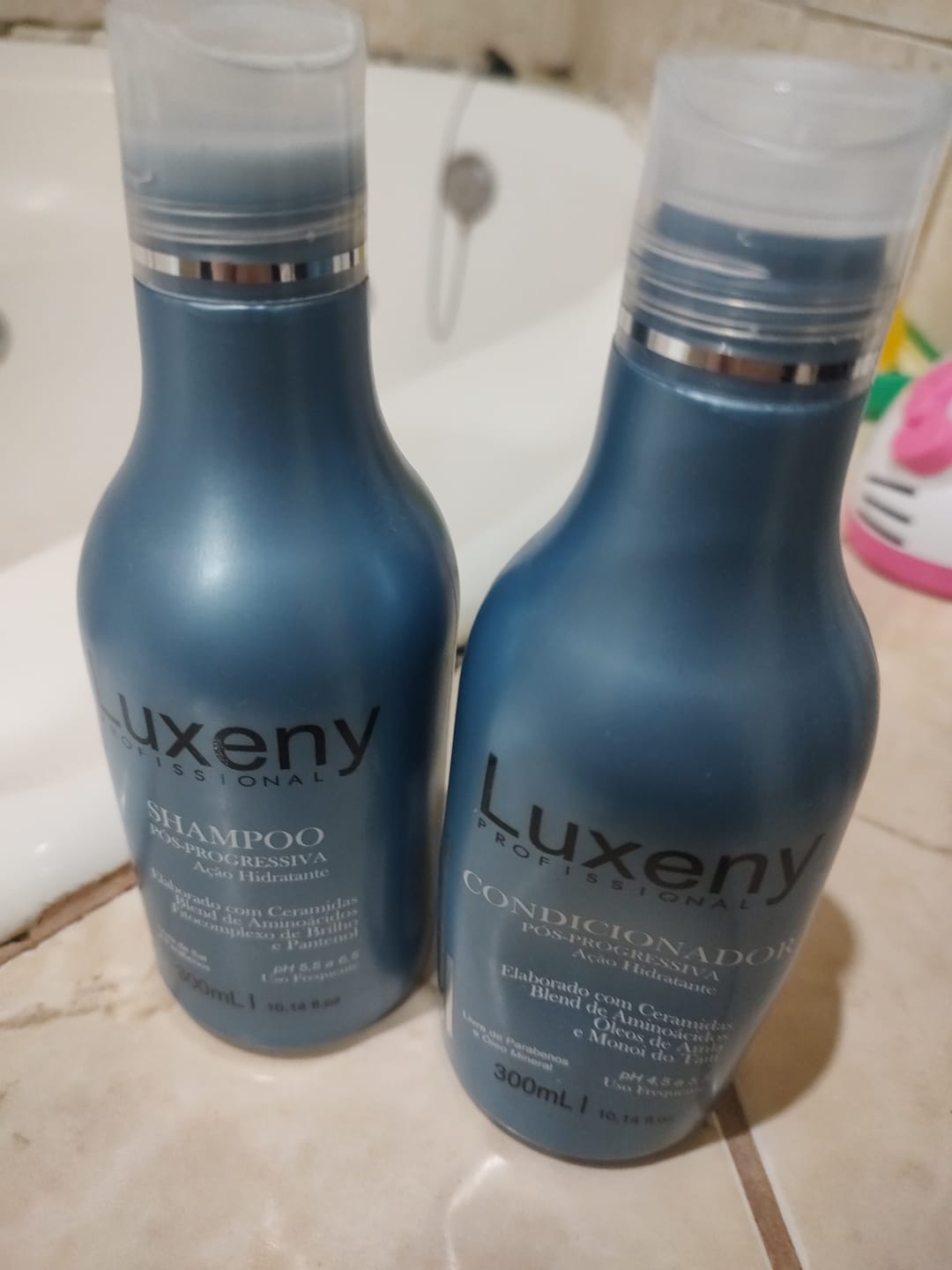 Customer photo review of Acondicionador Post-Alisado 300 ml
