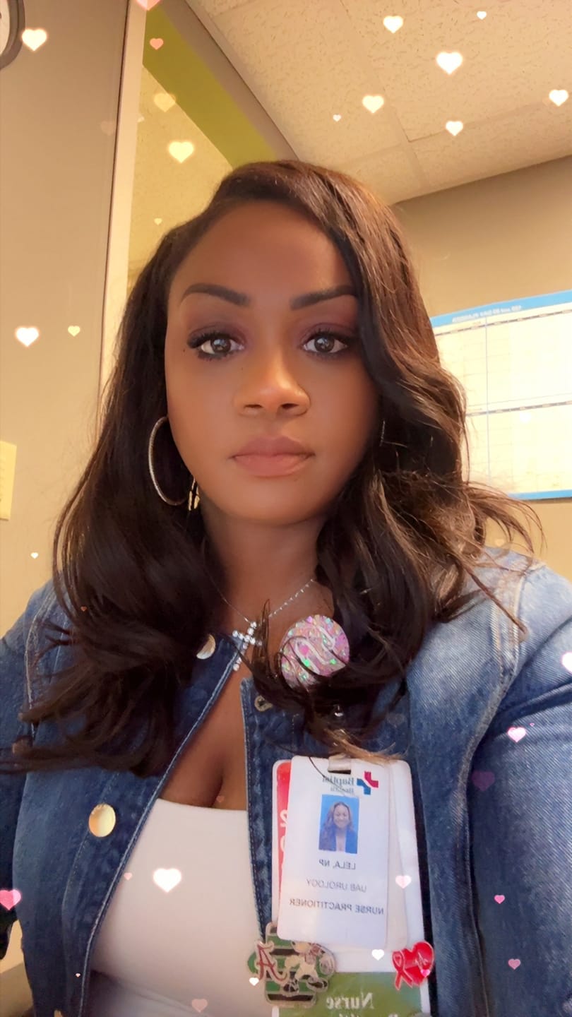 Customer photo review of Human Crochet Hair Extensions Silky Straight
