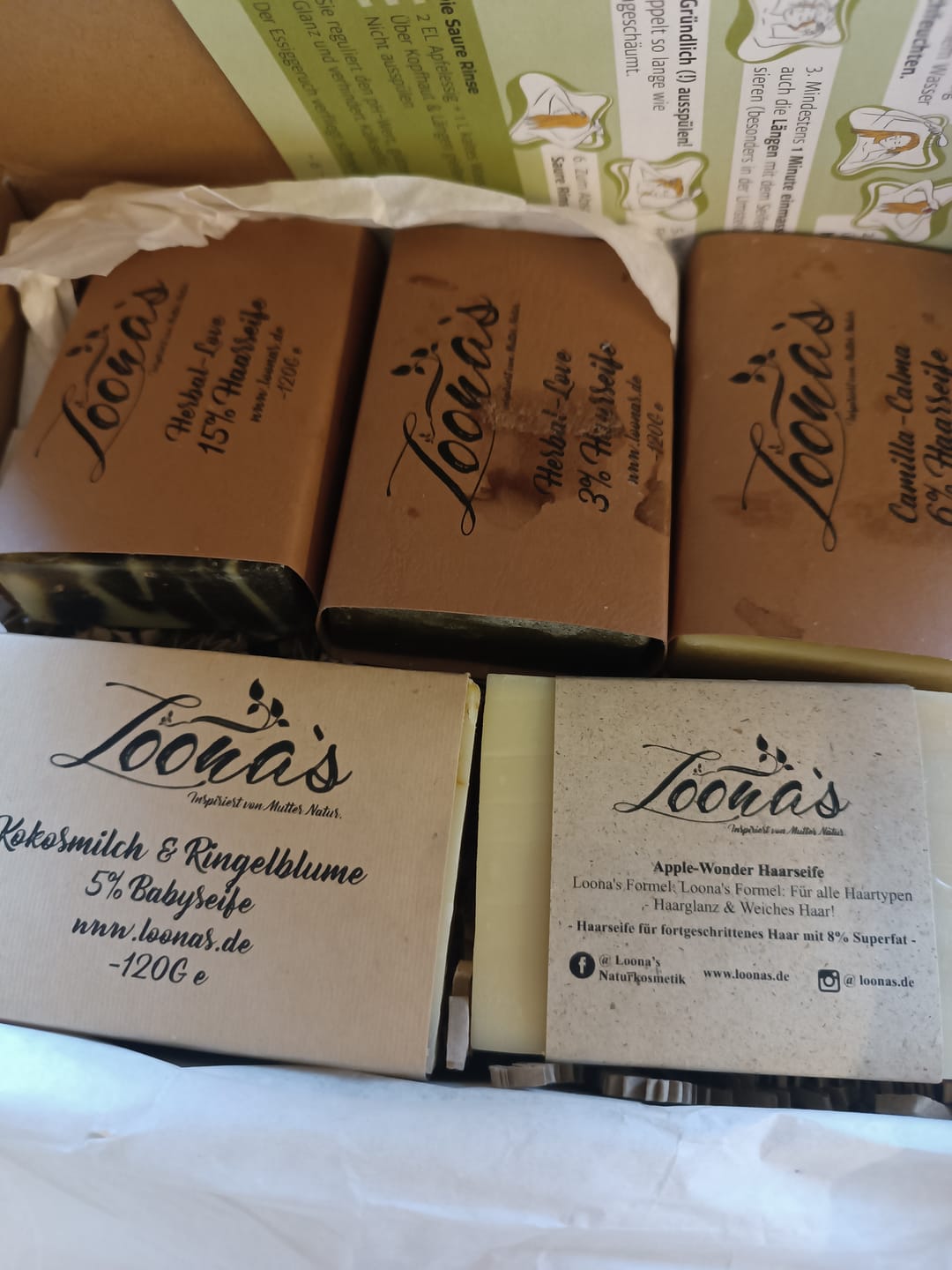 Customer photo review of STRENGTH & GROW™ BOX  – Für kraftloses Haar